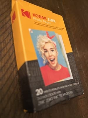 Kodak 2x3” Premium Zink Photo Paper - 20 Sheets Sticky-Backed Photo Paper - Thumbnail 2