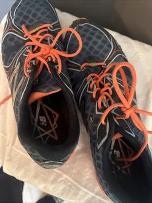 New Balance RC1400c2 Womens US SZ 9.5 B Grey/orange Running Sneakers Lightweight - Thumbnail 2