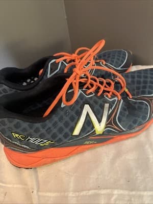New Balance RC1400c2 Womens US SZ 9.5 B Grey/orange Running Sneakers Lightweight - Thumbnail 3