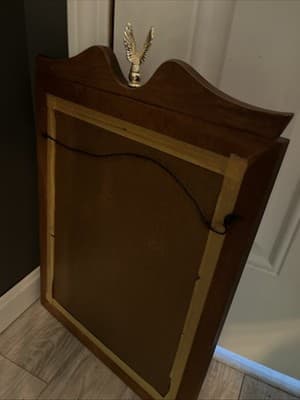 Vintage Eagle Mirror Ma-Leck Woodcrafts WingateNC Colonial Early American Style - Thumbnail 3