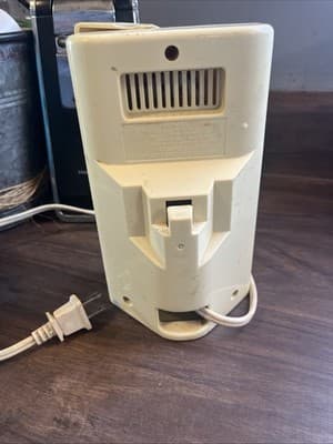 Vintage Rival Electric Can Opener Model 721 White Countertop Tested Works - Thumbnail 2