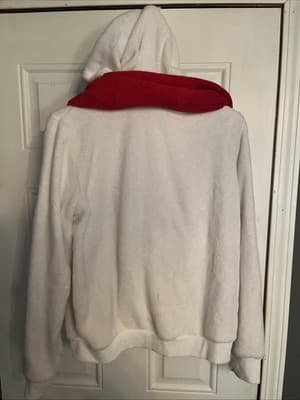 Womens SNOWMAN Hoodie Ugly Christmas Sweater Party Frosty sz. Large - Thumbnail 3