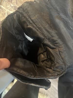 Buxton Crossbody Black Leather Travel Bag Multi-Organizer Anti-theft Purse - Thumbnail 3