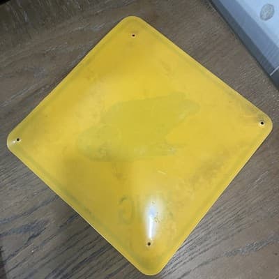 Frog Xing 12" Sign (9x9 SQ) Weatherproof PVC Fence Pond Barn Shed Bullfrog Cute - Thumbnail 3