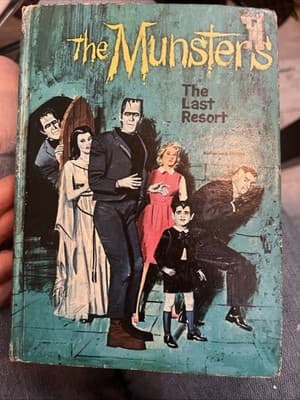 Munsters The Last Resort by William Johnston 1966 Whitman TV Hardcover Vintage - Image 1