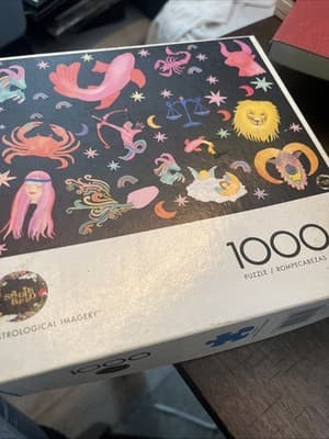 Buffalo Games #13204 "ASTROLOGICAL IMAGERY" 1000 Pc Puzzle 26.75"x19.75" Complet - Thumbnail 3