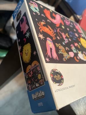 Buffalo Games #13204 "ASTROLOGICAL IMAGERY" 1000 Pc Puzzle 26.75"x19.75" Complet - Thumbnail 2