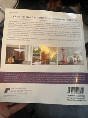 Complete Essential Oil Diffuser Recipes: Over 150 Recipes Health Wellness pb - Thumbnail 2