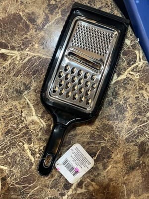 Kitchen Cooking Concepts Cheese Grater Hand Held Black - Thumbnail 2