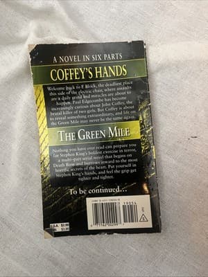 COFFEY'S HANDS (Green Mile Pt 3) by Stephen King - 1996 - Thumbnail 2