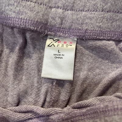 Women’s PBX Pro Purple Soft large Sweatpants Lightweight With Pockets - Thumbnail 3