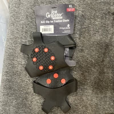 Ice Gripster Treads Nonslip Traction Cleats For Snow Anti-Slip Overshoe Size XL - Thumbnail 4