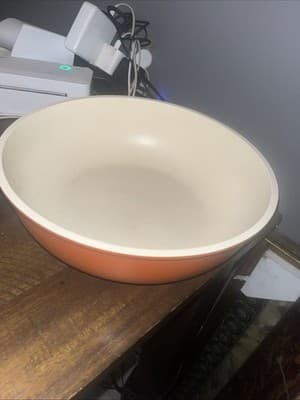 CAROTE 4QT Non-Stick SAUTE PAN for use w/ Detachable Handle, CHILI RED Granite - Image 1