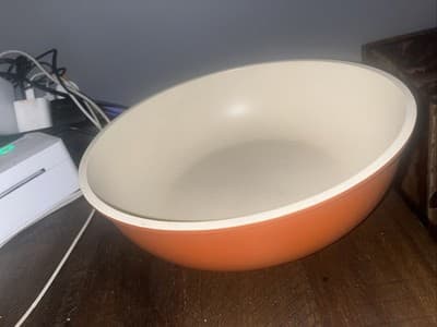 CAROTE 4QT Non-Stick SAUTE PAN for use w/ Detachable Handle, CHILI RED Granite - Thumbnail 2