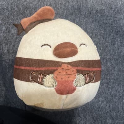 Disney Original Squishmallows Disney Donald Duck Cupcake Stuffed Plushie 5.5" - Image 1