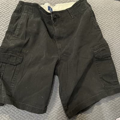 George Size 30 Men’s Black Shorts With Pockets - Image 1