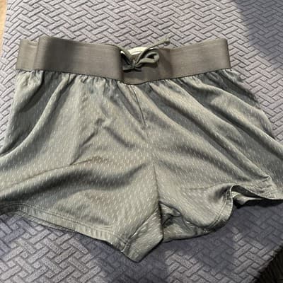 Athletic Works Women’s Gym Shorts Lined Running Athletic Workout Olive XS (0-2) - Image 1