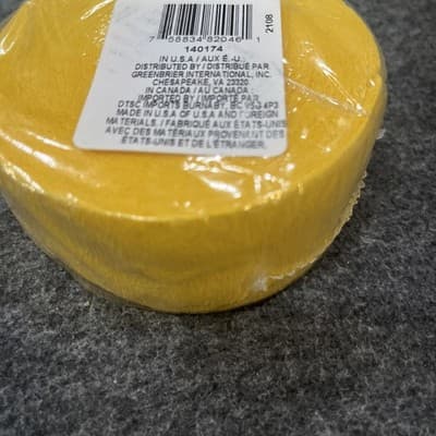 Yellow Crepe Streamer 150 Ft X 1.75 In Flame Resistant NEW in Wrapping - Thumbnail 4