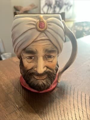 Vintage Man's Face Mug Made In Japan 5" ( Rare) ? Just Cool 😎 - Image 1