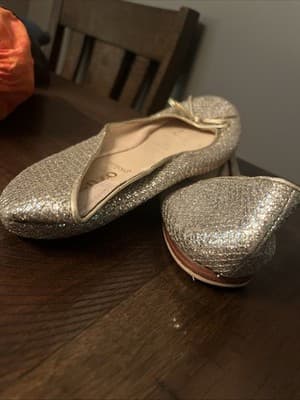 enzo angiolini flats 9 m Sparkling - Thumbnail 2