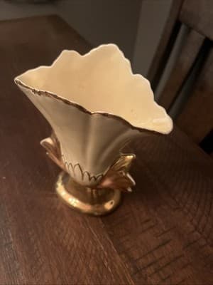 Vintage Yellow Mid Century Vase - Thumbnail 2