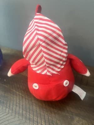 ziggy collectibles Red Outfit “my Heart Is Yours” Button Up PJS With Striped Hat - Thumbnail 5