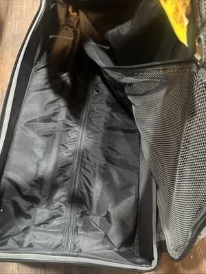 Skyway Rolling Duffle Bag Wheeled Travel Luggage Navy Blue Large - Thumbnail 4