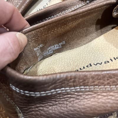 cloudwalkers by avenue Women’s Metallic Loafers Sizes 9M - Thumbnail 2