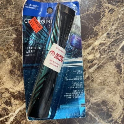 Covergirl Peacock Flare Mascara Washable - 810 Black Brown BRAND NEW - Image 1