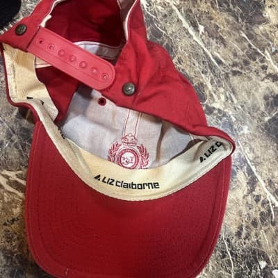 liz claiborne Red SnapBack Hat - Thumbnail 2