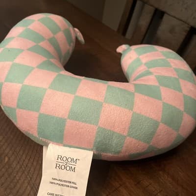 Kids Cozy Soft Microfiber Neck Pillow Compact Perfect for Plane or Car Travel... - Thumbnail 5