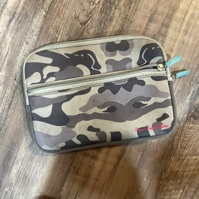 Bonnie Marcus Collection Gray Camouflage Bag 9” X 6.5” - Image 1
