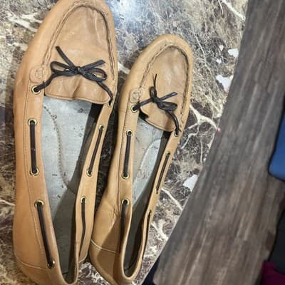 Easy Spirit Women’s Beige Flats With Black Accents Size 9.5 - Thumbnail 3