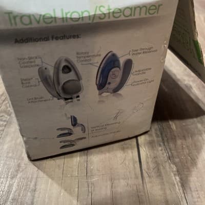Living Solutions Travel Iron / Steamer Model #520404 - Thumbnail 3