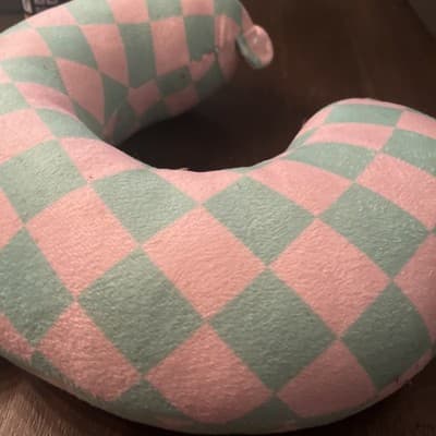 Kids Cozy Soft Microfiber Neck Pillow Compact Perfect for Plane or Car Travel... - Thumbnail 3