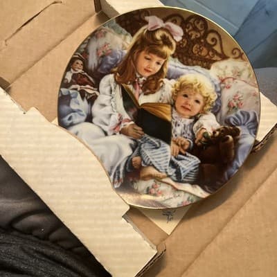 Sandra Kuck Barefoot Children Collection - Set of 4 Ltd Edition Collector Plates - Image 1