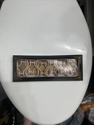 Shower Curtain Hooks Rings Light Pink Set of 12 NOS VTG - Image 1