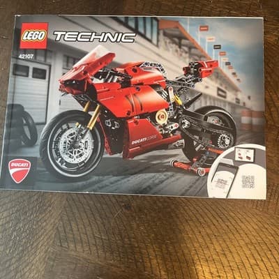 Lego Technic 42107 Ducati Panigale V4R Technic Instruction Manual Only - Image 1