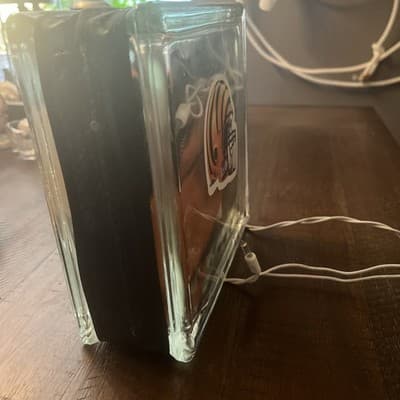 Bengals Glass Frame Light Up Decor With Helmet And Bengals Logo - Thumbnail 4