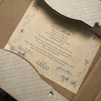 Sandra Kuck Barefoot Children Collection - Set of 4 Ltd Edition Collector Plates - Thumbnail 2