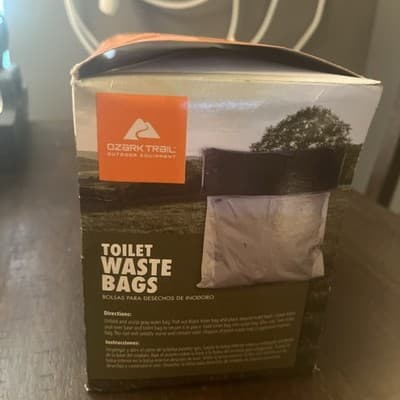 Reliance 268313 2L Double Doodie Toilet Waste Bag, Pack of 5 - Thumbnail 2