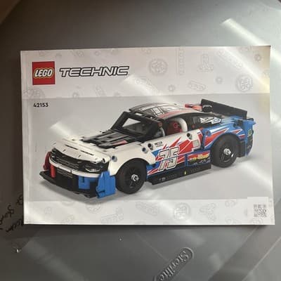 LEGO BOOKLET BOOK #42153 TECHNIC RACE CAR - Image 1