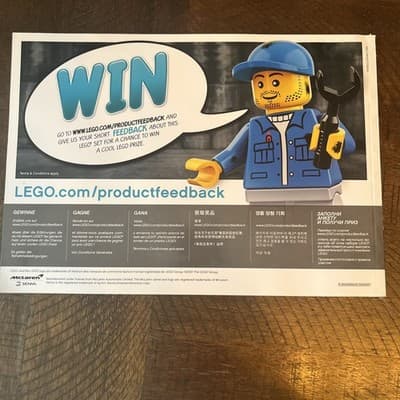 LEGO TECHNIC 42123 McLaren Senna GTR INSTRUCTION MANUAL ONLY - Thumbnail 4