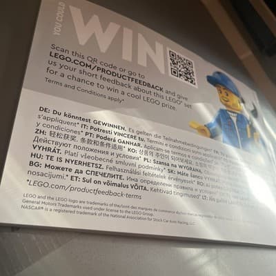 LEGO BOOKLET BOOK #42153 TECHNIC RACE CAR - Thumbnail 3