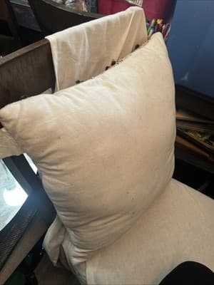 Huntington Homes Decorative Pillow 20”x 20 Inch Cotton And Polyester Beige Boho - Thumbnail 3