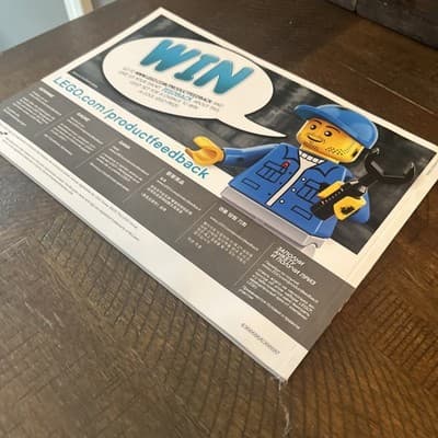 LEGO TECHNIC 42123 McLaren Senna GTR INSTRUCTION MANUAL ONLY - Thumbnail 3