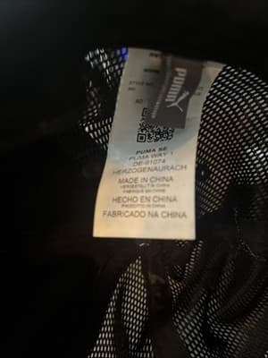 Scuderia Ferrari F1 PUMA Black Adjustable Snapback Cap Classic Logo - Thumbnail 5