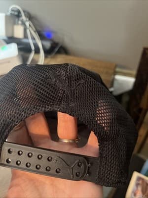 Scuderia Ferrari F1 PUMA Black Adjustable Snapback Cap Classic Logo - Thumbnail 3