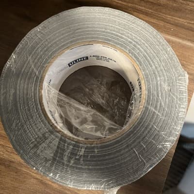 Uline Duct Tape 3” x 60 yds Gray Heavy Duty Industrial Strength Adhesive Roll - Thumbnail 2