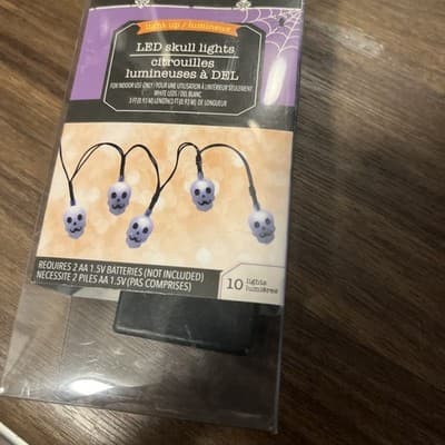 led skull light string - Thumbnail 2